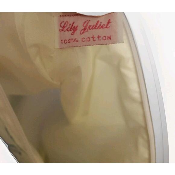 Women's Wet Swimsuit "Bikini Bag" White 10.5" x 8.5" Polyester - Picture 4 of 4